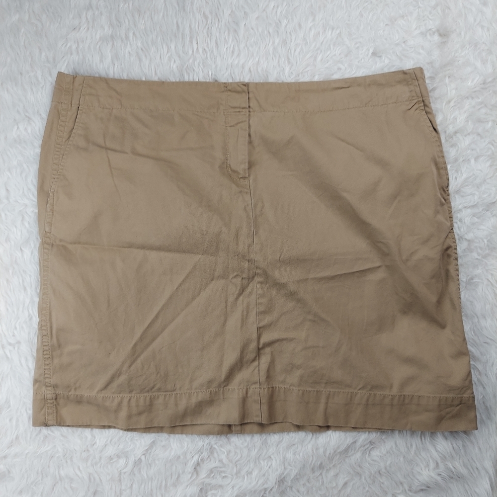 Land's End • Tan Skirt